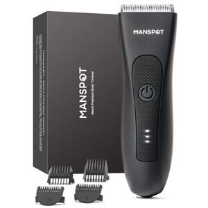 Open box MANSPOT Manscape Groin & Body Hair Trimmer for Men, Electric Ball